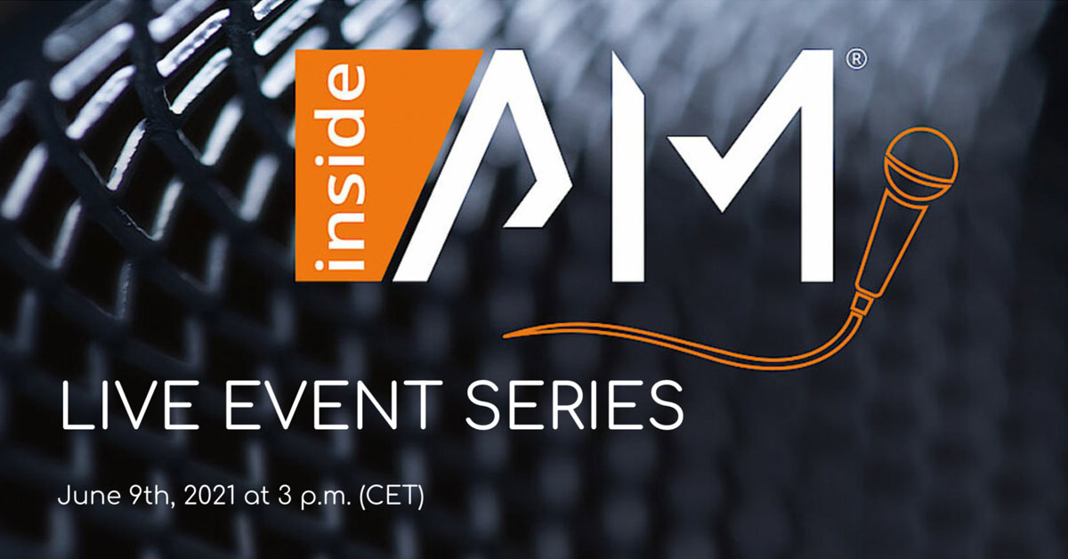2nd edition of the free live event series “inside AM”