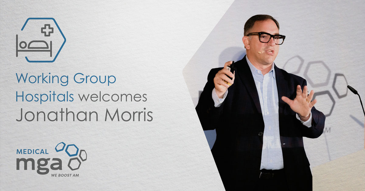 Working Group Hospitals welcomes Jonathan Morris